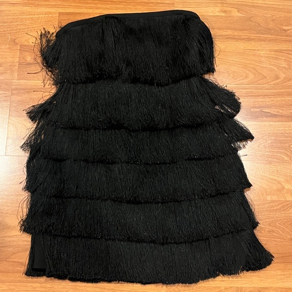 Milly Nuoir Metallic Fringe Minidress - NWT - Picture 6 of 9